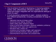 Chp.2: Components of HCI
