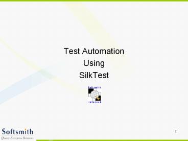 Test Automation