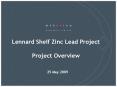 Lennard Shelf Zinc Lead Project Project Overview PowerPoint PPT Presentation