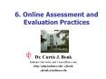 6. Online Assessment and Evaluation Practices PowerPoint PPT Presentation