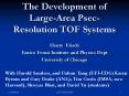 The Development of LargeArea PsecResolution TOF Systems PowerPoint PPT Presentation