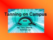 Tanning on Campus