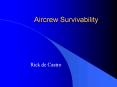 Aircrew Survivability PowerPoint PPT Presentation