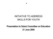 INITIATIVE TO ADDRESS