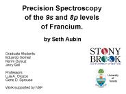 Precision Spectroscopy