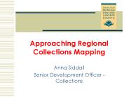Approaching Regional Collections Mapping
