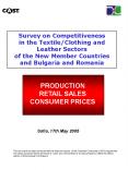 Survey on Competitiveness in the Textile/Clothing and Leather Sectors of the New Member Countries and Bulgaria and Romania PowerPoint PPT Presentation