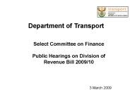 Department of Transport