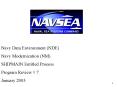 Navy Data Environment NDE PowerPoint PPT Presentation