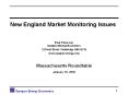 New%20England%20Market%20Monitoring%20Issues PowerPoint PPT Presentation