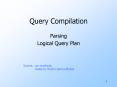 Query Compilation PowerPoint PPT Presentation