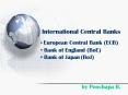 International Central Banks PowerPoint PPT Presentation