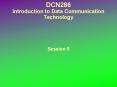 DCN286 Introduction to Data Communication Technology PowerPoint PPT Presentation