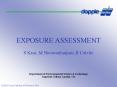 EXPOSURE ASSESSMENT PowerPoint PPT Presentation