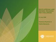 SOUTH AFRICAN LAND REFORM: PROGRESS AND CHALLENGES