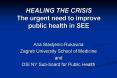 HEALING THE CRISIS The urgent need to improve public health in SEE PowerPoint PPT Presentation