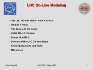 LHC On-Line Modeling