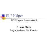 ELP Helper
