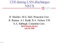 CHI during LSN discharges NSTX PowerPoint PPT Presentation