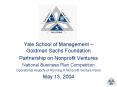 Yale School of Management Goldman Sachs Foundation PowerPoint PPT Presentation