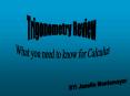 Trigonometry Review PowerPoint PPT Presentation