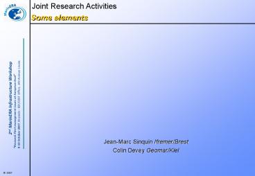 JeanMarc Sinquin IfremerBrest