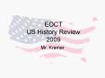 EOCT US History Review 2009 PowerPoint PPT Presentation