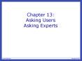 Chapter 13: Asking Users Asking Experts PowerPoint PPT Presentation