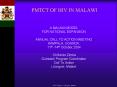 PMTCT OF HIV IN MALAWI PowerPoint PPT Presentation