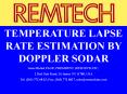 TEMPERATURE LAPSE RATE ESTIMATION BY DOPPLER SODAR PowerPoint PPT Presentation