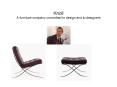 Knoll A furniture company committed to design and to designers PowerPoint PPT Presentation