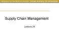 Supply Chain Management PowerPoint PPT Presentation