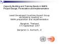 Capacity Building and Training Needs in NAPA Project Design, Formulation and Implementation PowerPoint PPT Presentation
