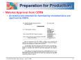 Preparation for Production PowerPoint PPT Presentation