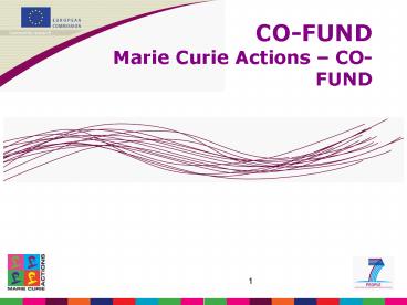 COFUND Marie Curie Actions COFUND