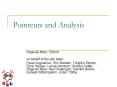 Pointcuts and Analysis PowerPoint PPT Presentation