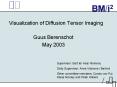 Visualization of Diffusion Tensor Imaging PowerPoint PPT Presentation