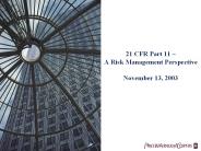 21 CFR Part 11 