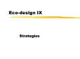 Ecodesign IX PowerPoint PPT Presentation