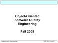 ObjectOriented PowerPoint PPT Presentation
