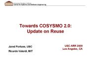 Towards COSYSMO 2.0: Update on Reuse