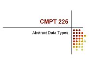 CMPT 225