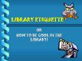 LIBRARY%20ETIQUETTE PowerPoint PPT Presentation