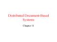 Distributed Document-Based Systems PowerPoint PPT Presentation