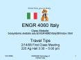 ENGR 4060 Italy PowerPoint PPT Presentation