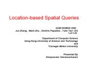 Location-based Spatial Queries