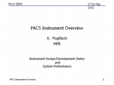 presentation player overlay