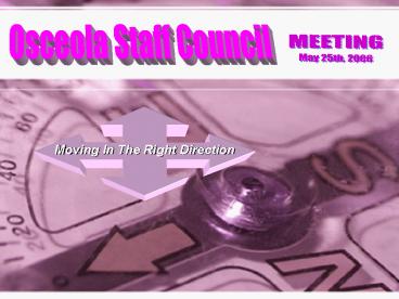 Osceola Staff Council