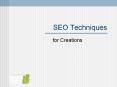 SEO Techniques PowerPoint PPT Presentation