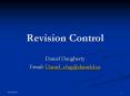 Revision Control PowerPoint PPT Presentation